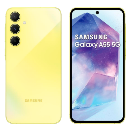 Imagen de Samsung A55 5G Amarillo 8Gb Ram 128Gb Dual Sim Importado