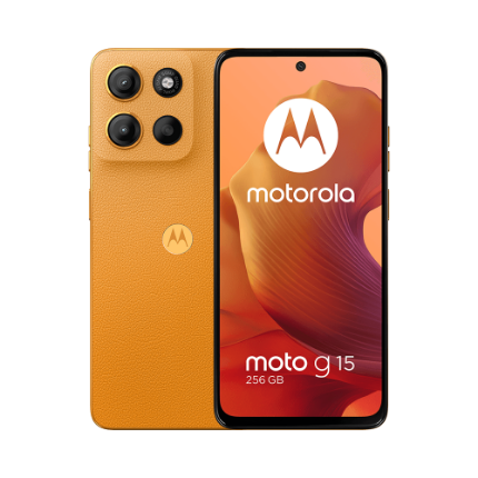 Imagen de Motorola G15 Naranja 4Gb Ram 128Gb Dual Sim Importado