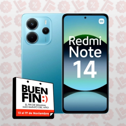 Imagen de Xiaomi Redmi Note 14 Azul 6Gb Ram 128Gb Dual Sim Mx