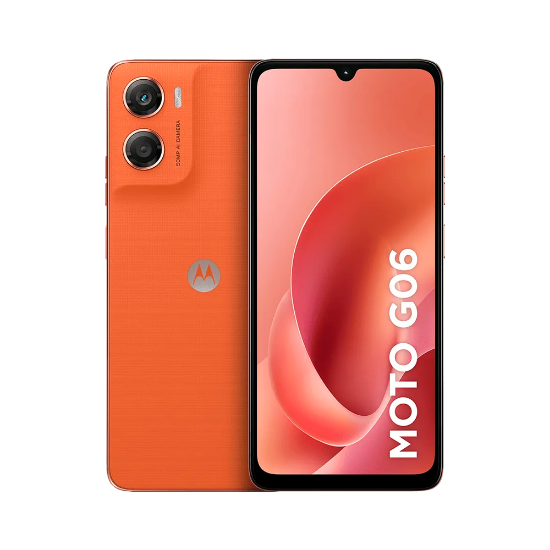 Imagen de Motorola G06 Naranja 4Gb Ram 128Gb Dual Sim Importado