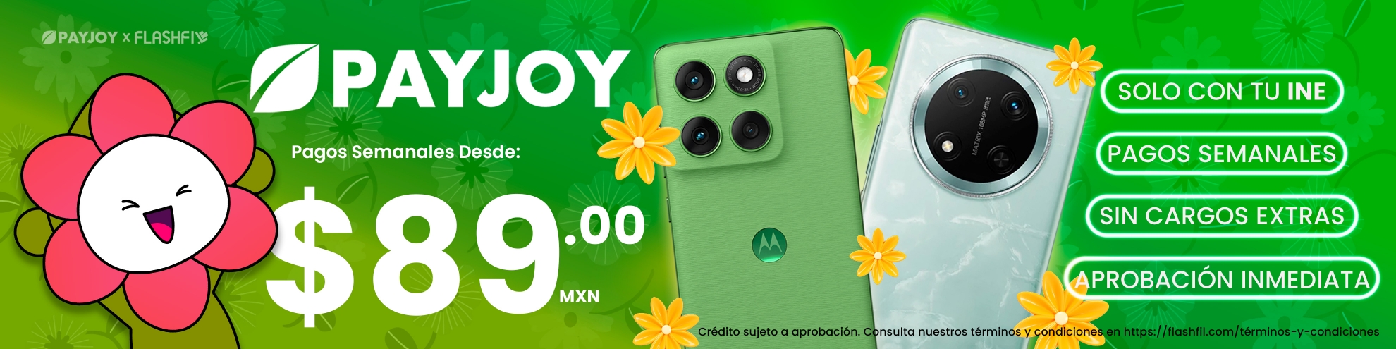 PayJoy celulares a crédito