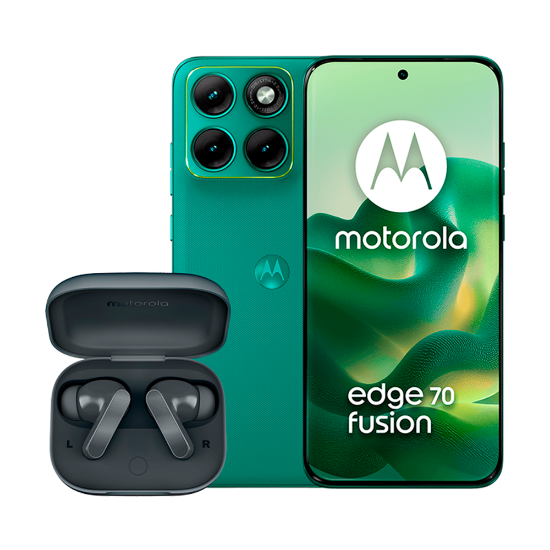 Imagen de Motorola Edge 70 fusion Verde 8Ram 256Gb Dual Sim Mx + Buds 